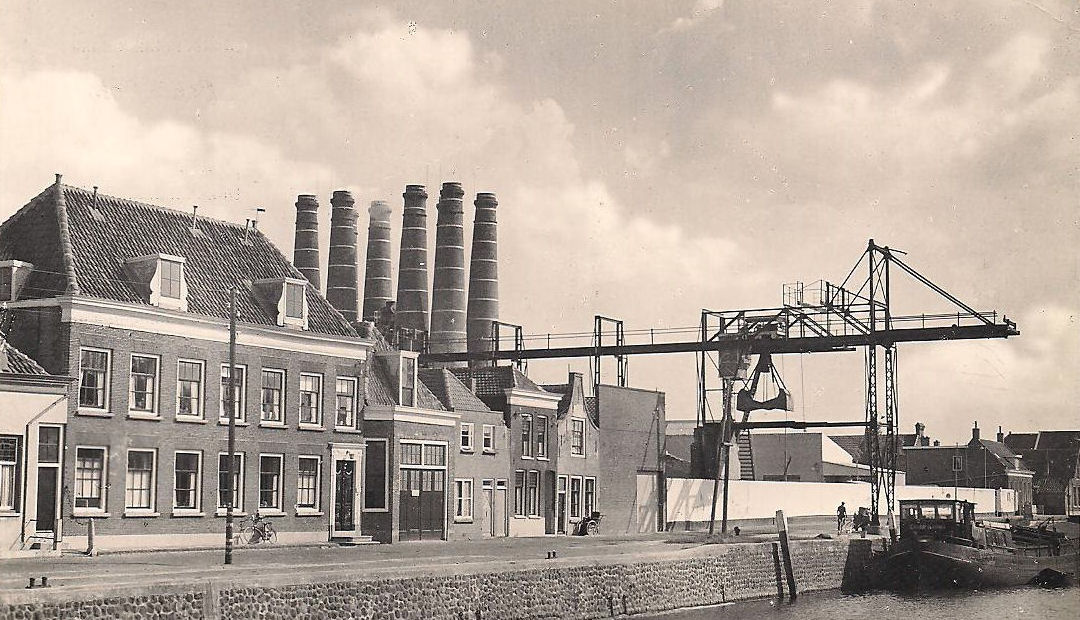 Slagveld met Kalkfabriek