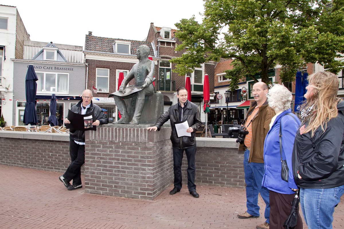Standbeeld Jan Blanken Standbeeld Jan Blanken
